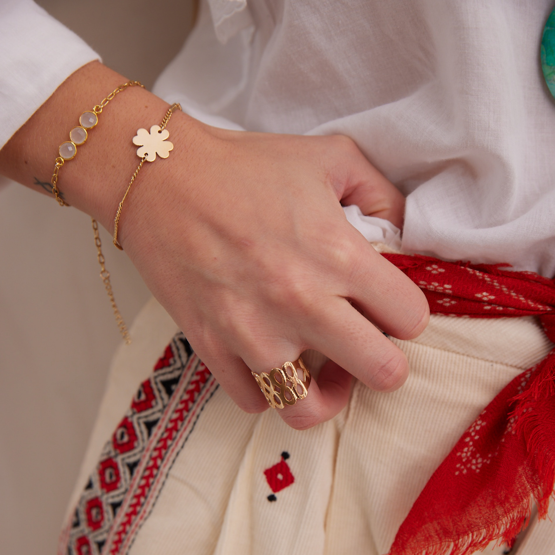 INFINIリング ゴールド Free