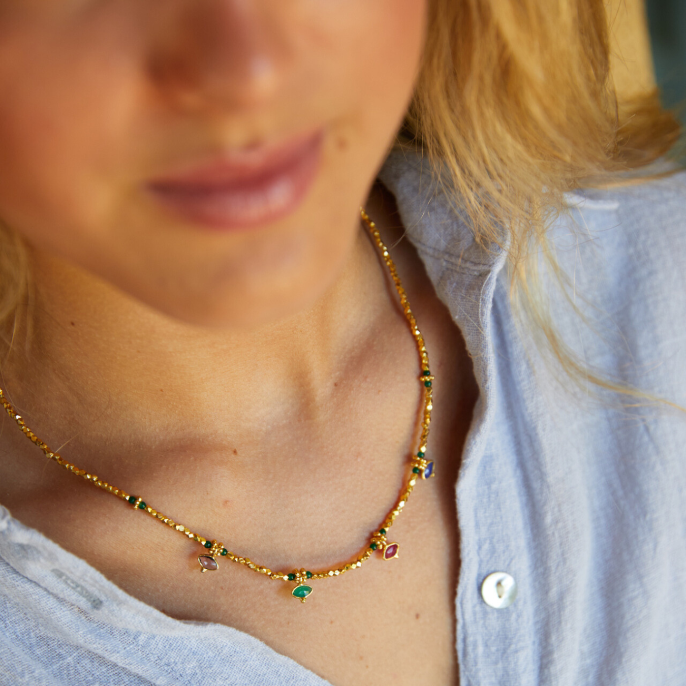 MULTI DOREネックレス マルチカラー Free