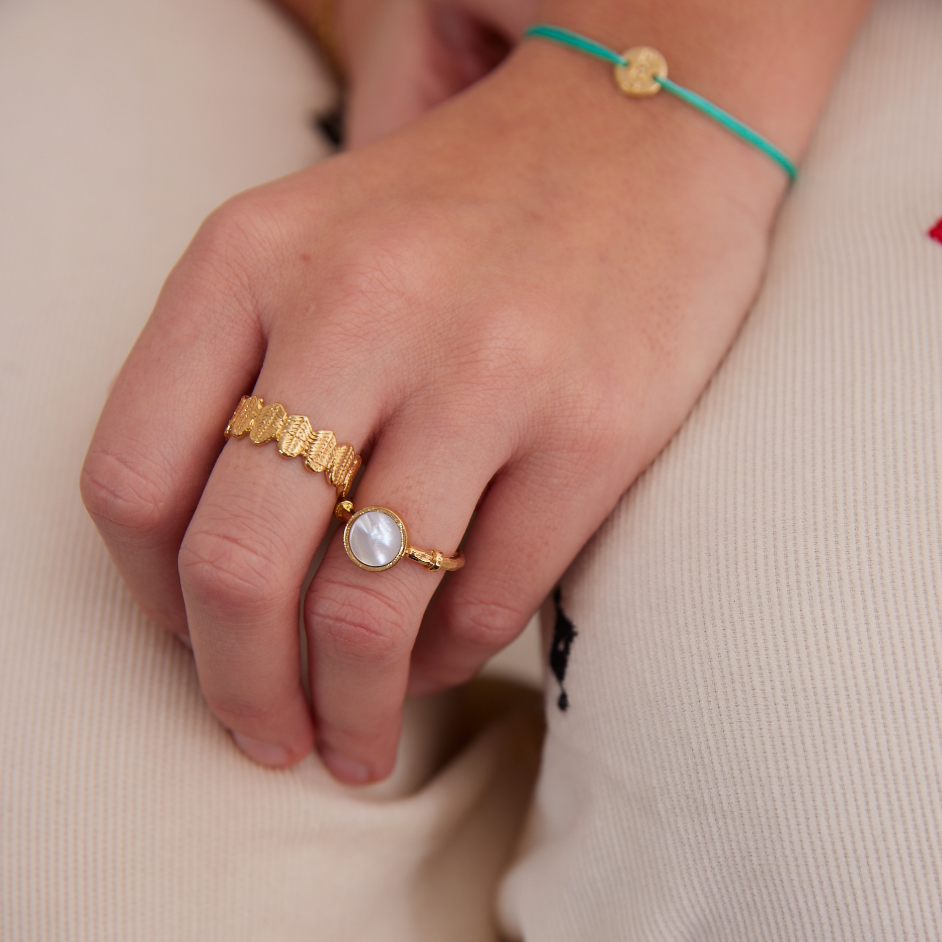 CLOUリング ゴールド Free