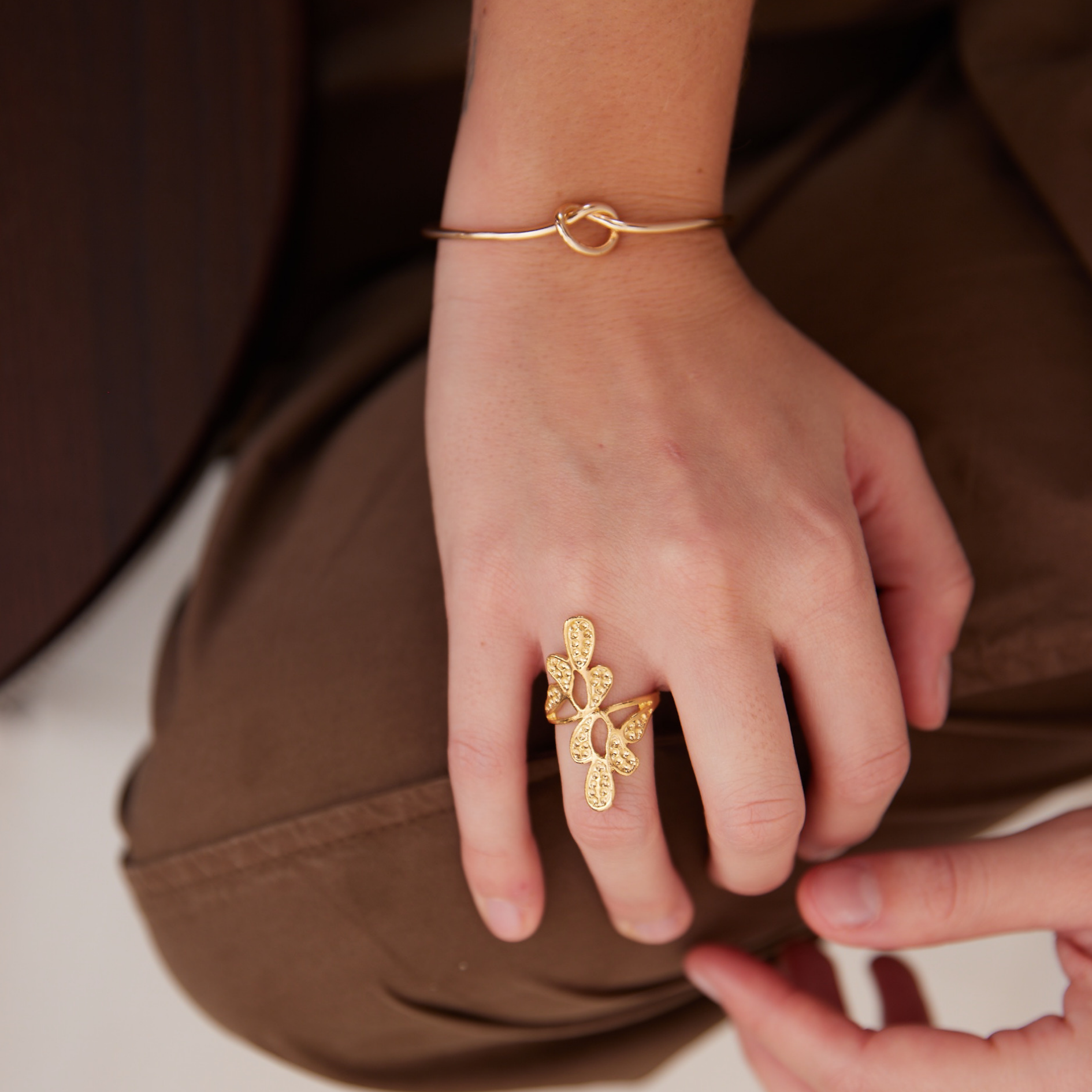 BRANCHEリング ゴールド Free