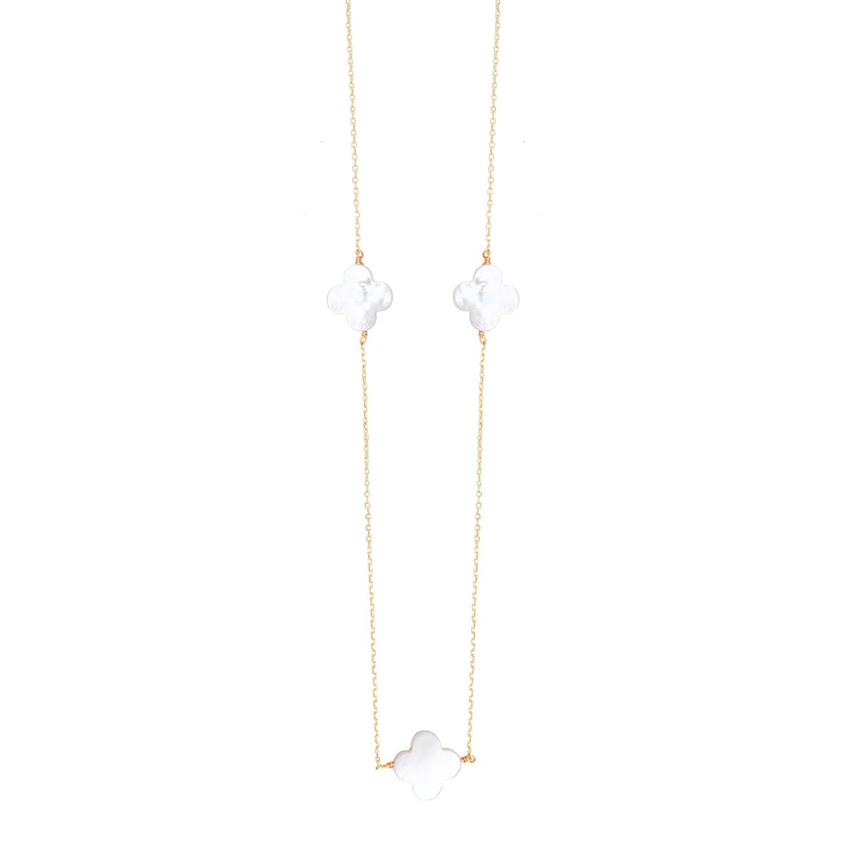 TREFLE NACRE　ネックレス ゴールド Free