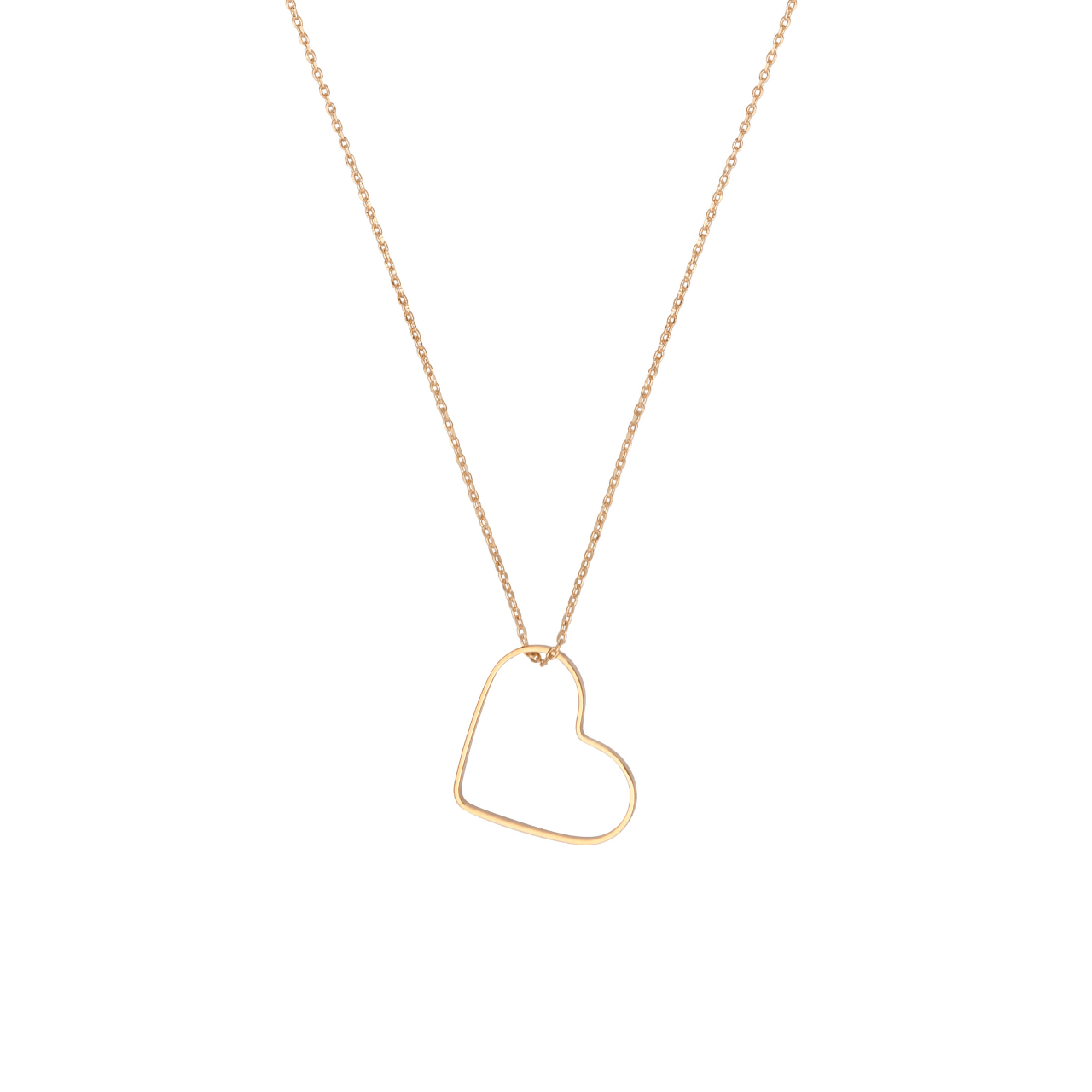 COEUR SIMPLE ネックレス ゴールド Free