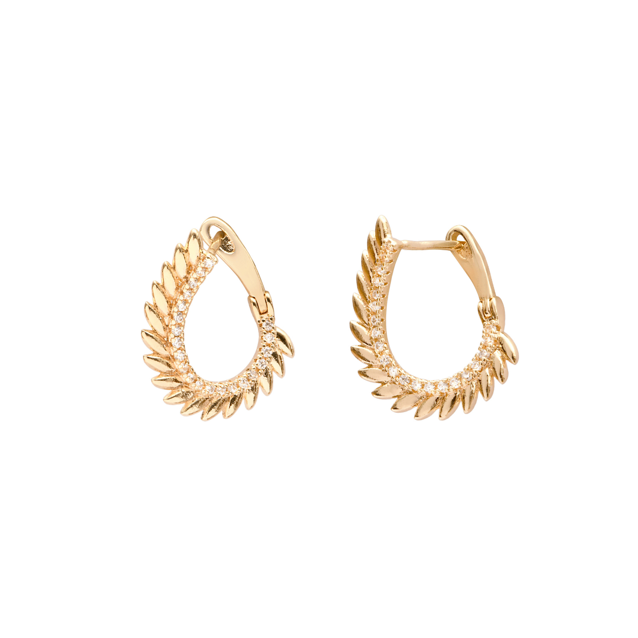 VIOLAINEピアス ゴールド Free