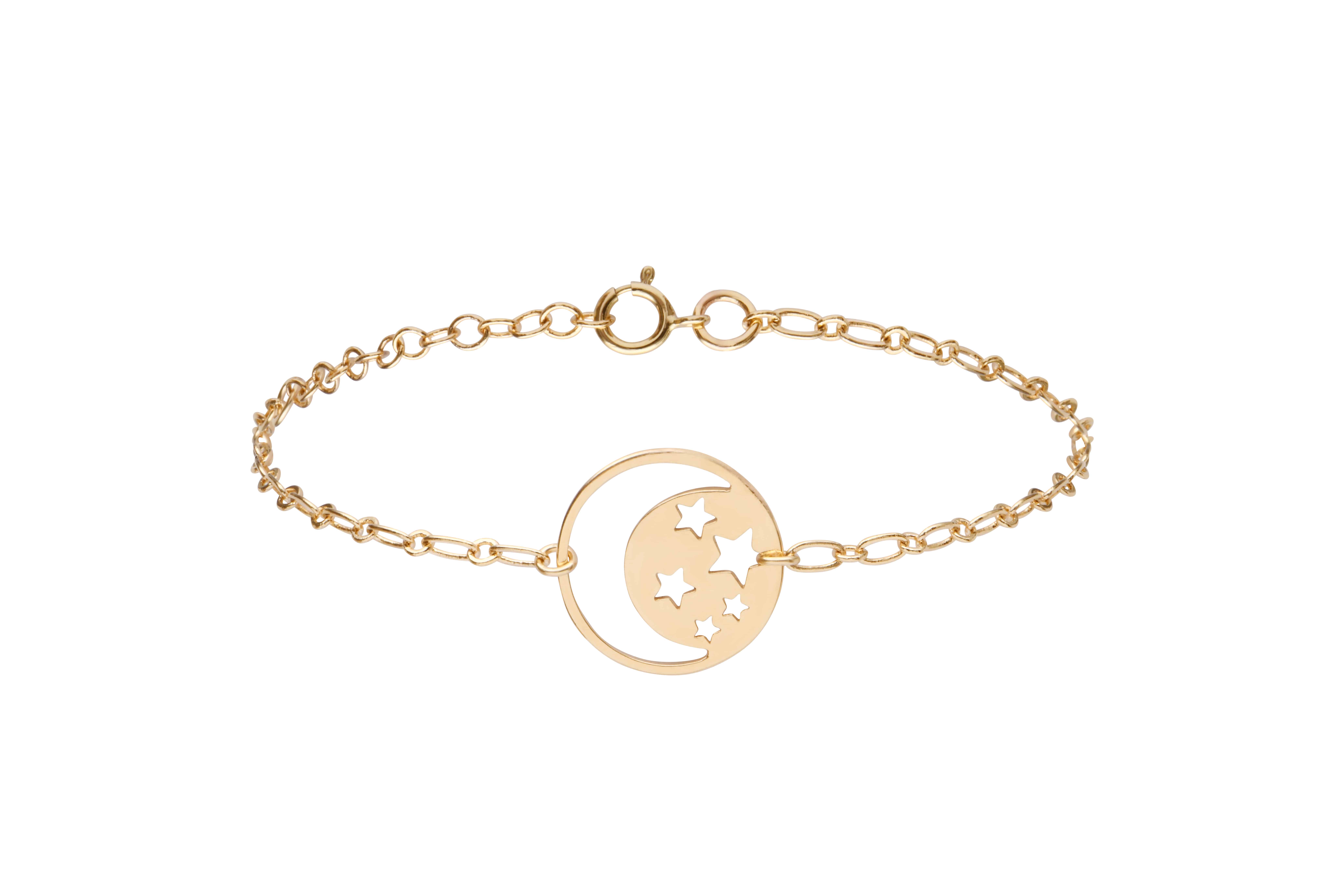 ALINEブレスレット ゴールド Free