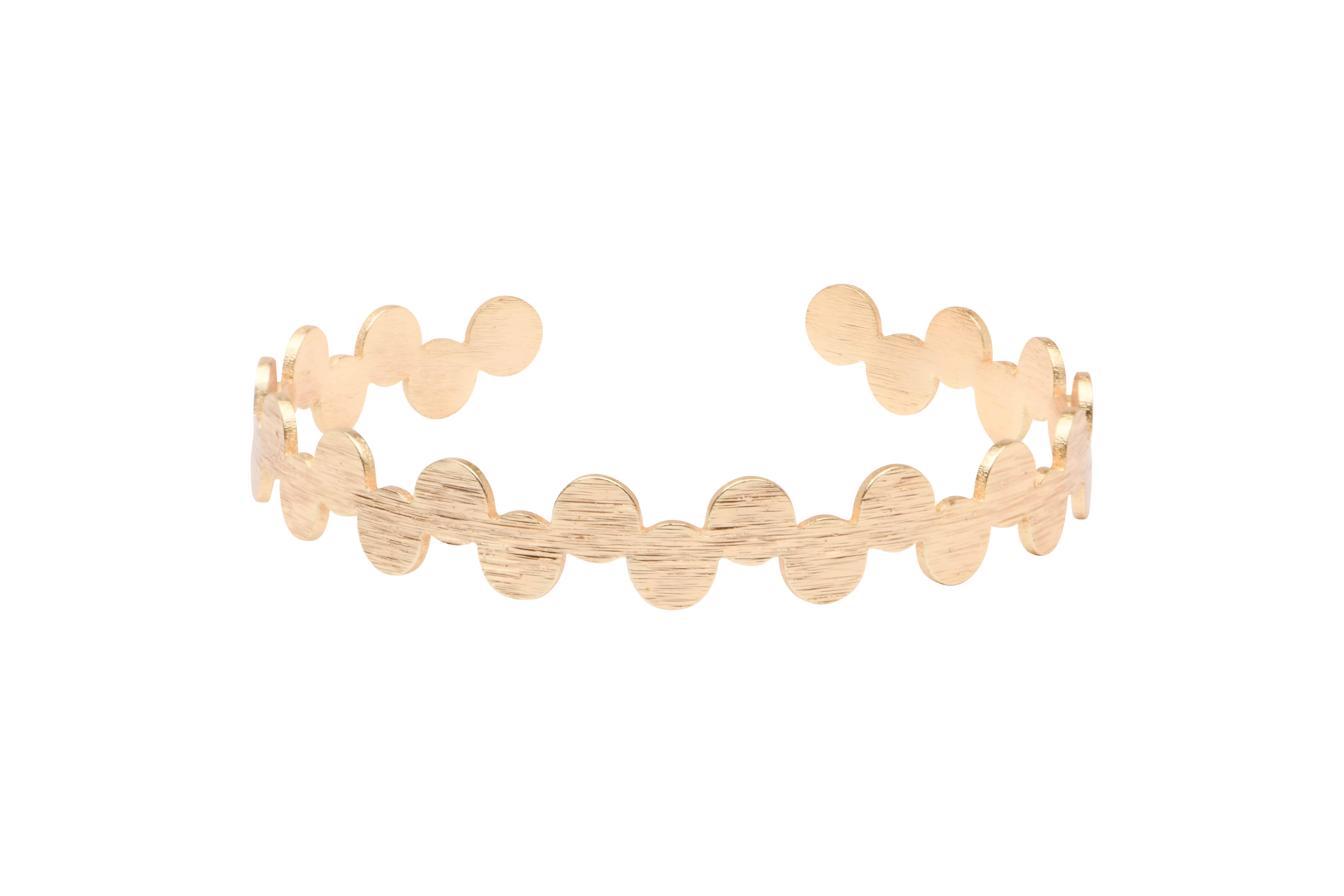 JONC CRESUSブレスレット ゴールド Free