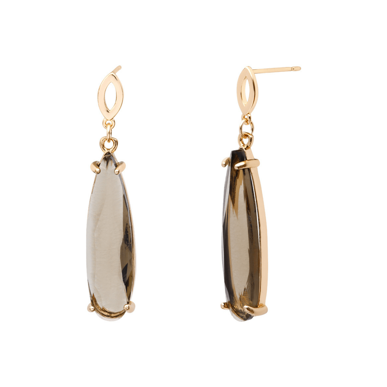 GOUTTEピアス ゴルド FREE