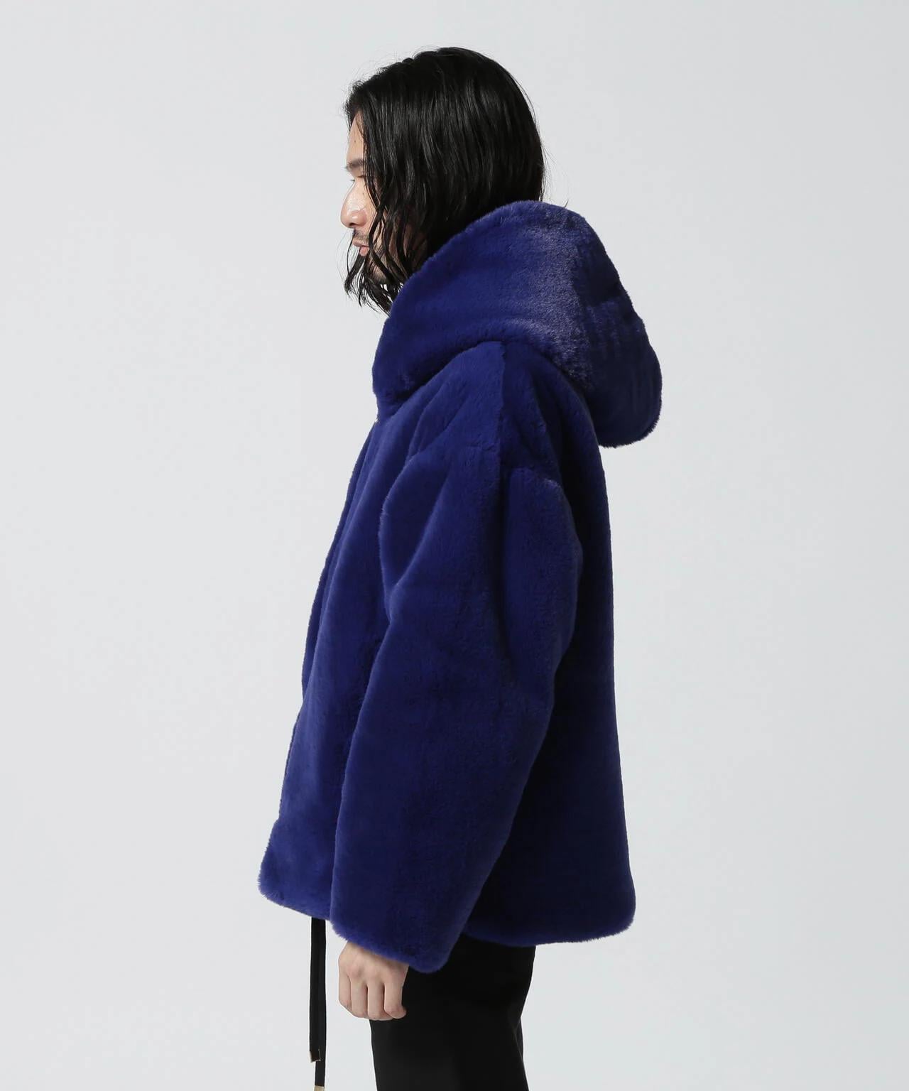 FR(13)NDS /フレンズ/ECO FUR HOOD BZ(M ブルー)｜ ロイヤルフラッシュ