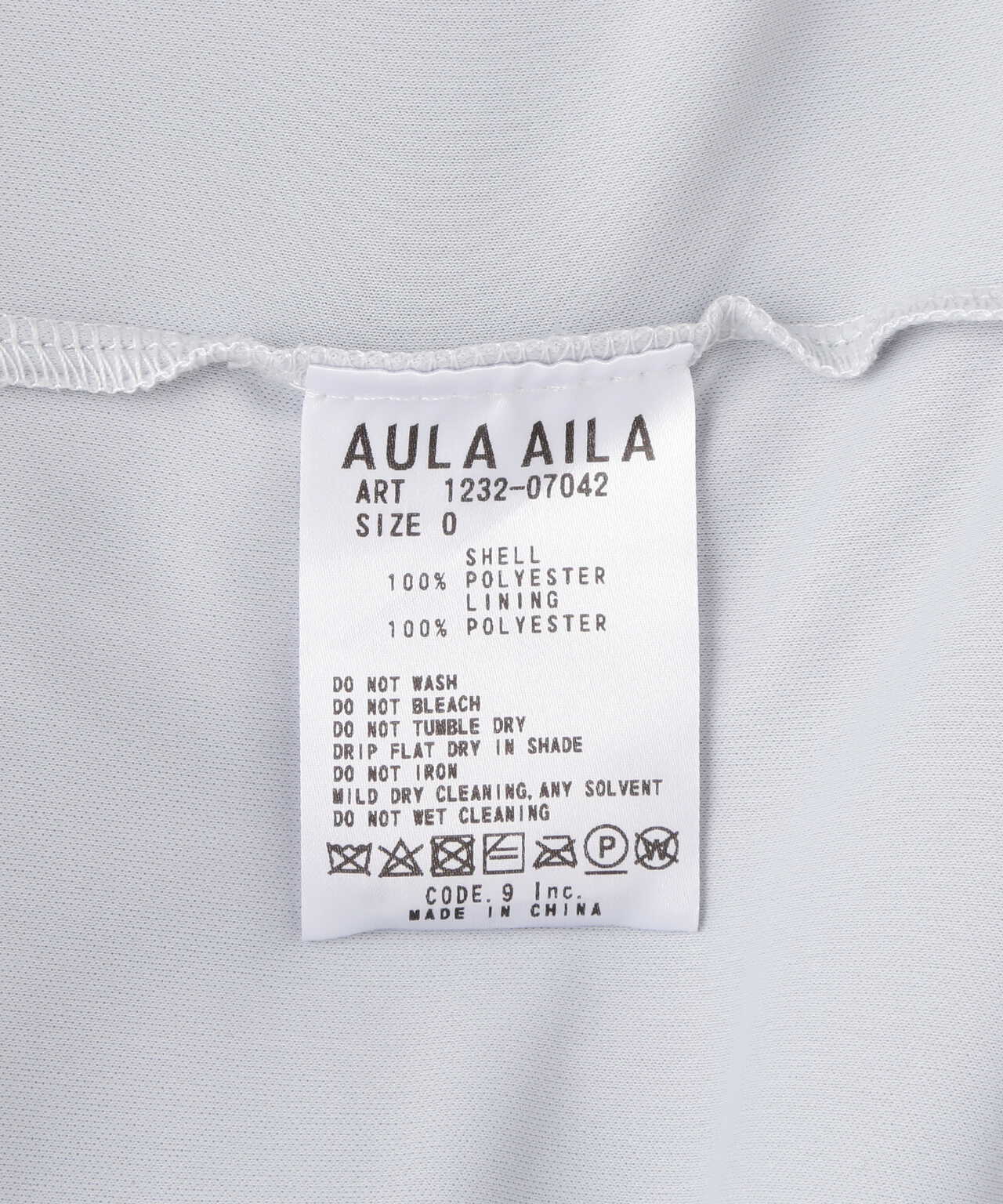 AULA AILA/アウラアイラ/別注ストライププリントプリーツスカート(1