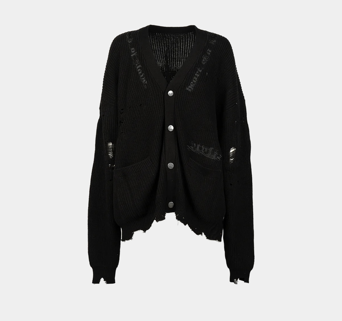 cvtvlist（カタリスト) CTLS/シーティーエルエス/Knit Cardigan '24【ブラック】