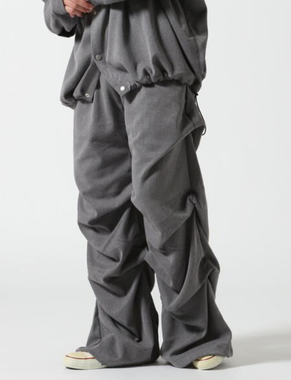 A.F ARTEFACT/エーエフ・アーティファクト/Serge Tuck Wide Pants 