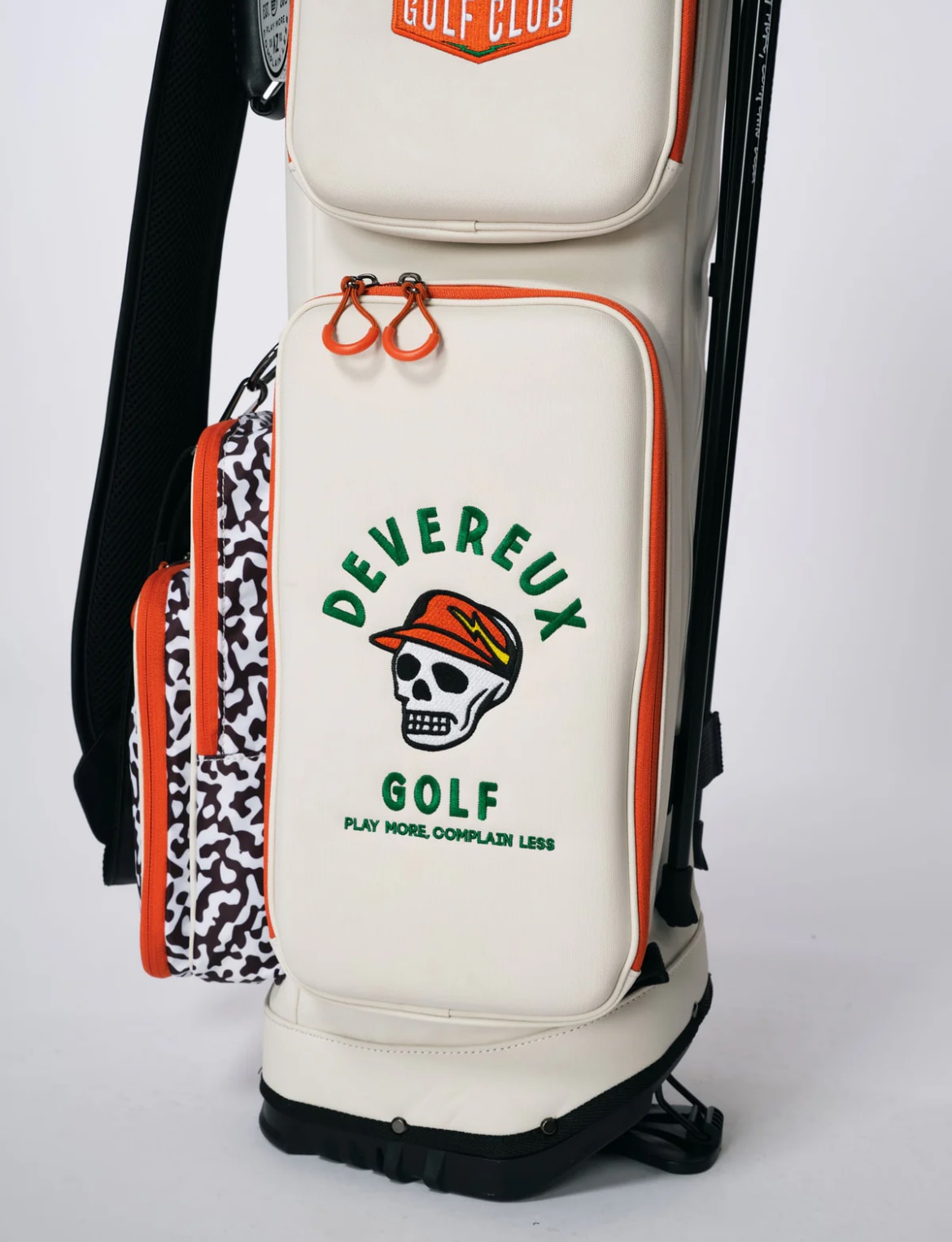 DEVEREUX GOLF/デヴァローゴルフ/Deep Side Pocket Caddie Bag 763472835-WHITE