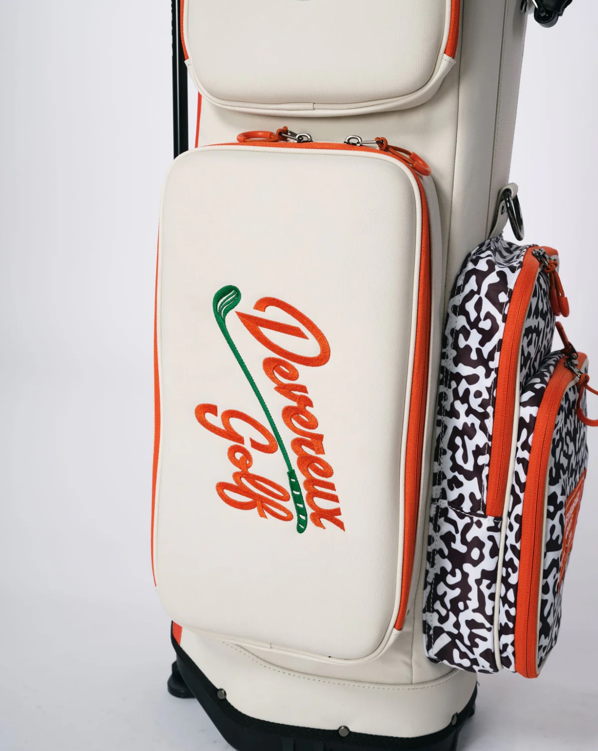 DEVEREUX GOLF/デヴァローゴルフ/Deep Side Pocket Caddie Bag 763472835-WHITE