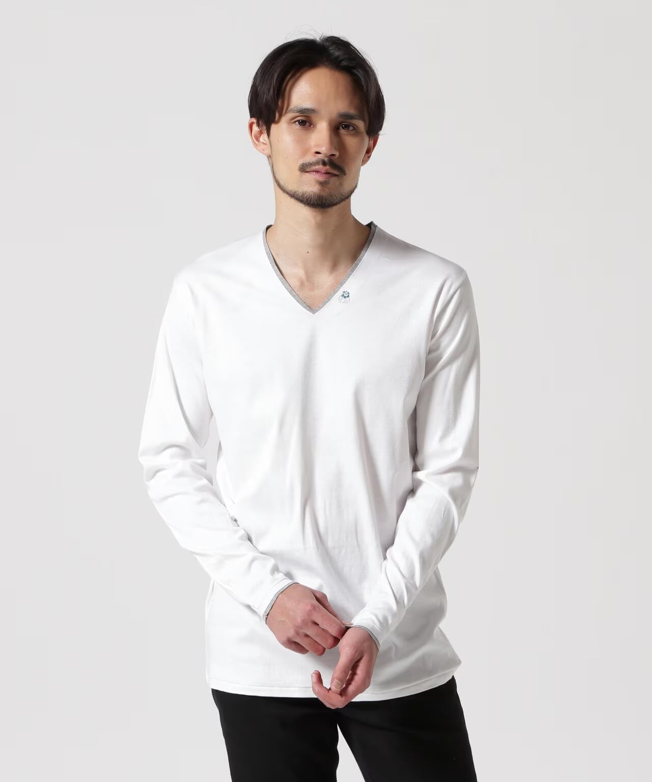 FranCisT_MOR.K.S./フランシスト モークス/FAKE LAYERED V-NECK