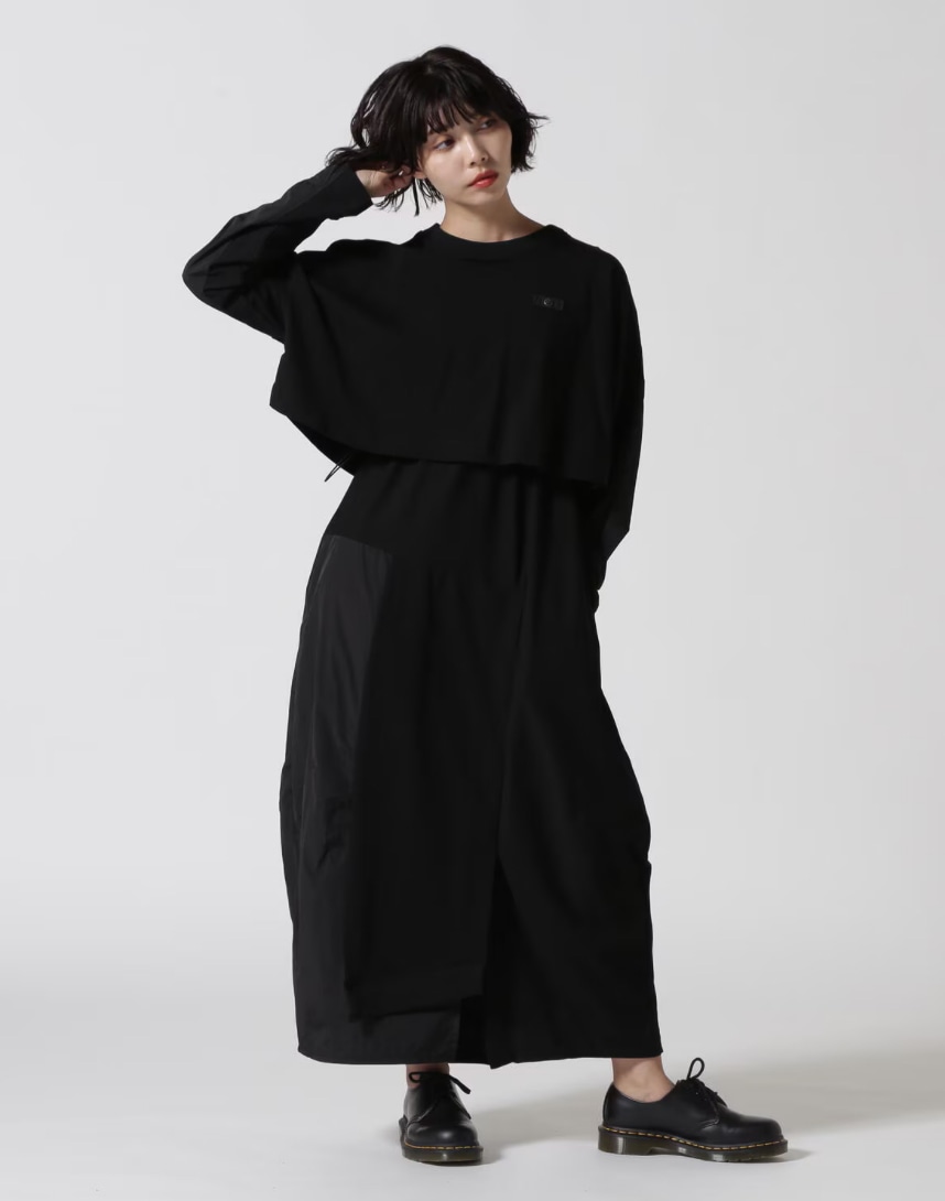 AULA AILA/アウラアイラ/別注コンビネーションカットワンピース【BLACK】(0 ブラック)｜ ロイヤルフラッシュ｜広島PARCO |  ONLINE PARCO（オンラインパルコ）