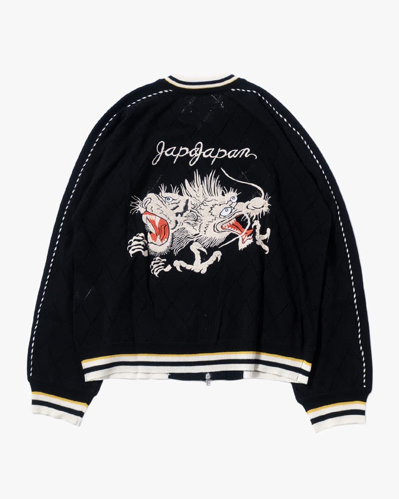 HIGH-GATE  KNIT SUKAJAN -BLACK- BLACK 1