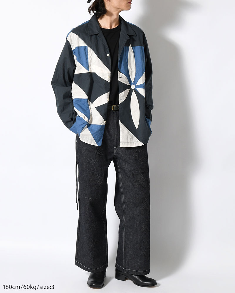 ANEI  IMI SHIRT JKT MOM -BLUE BASE- BLUE BASE 2