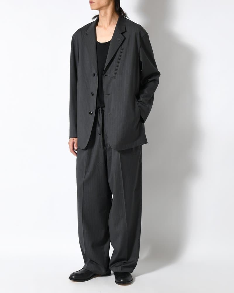 ANEI  ISLE SLACKS -GREY STRIPE- GREY STRIPE 2