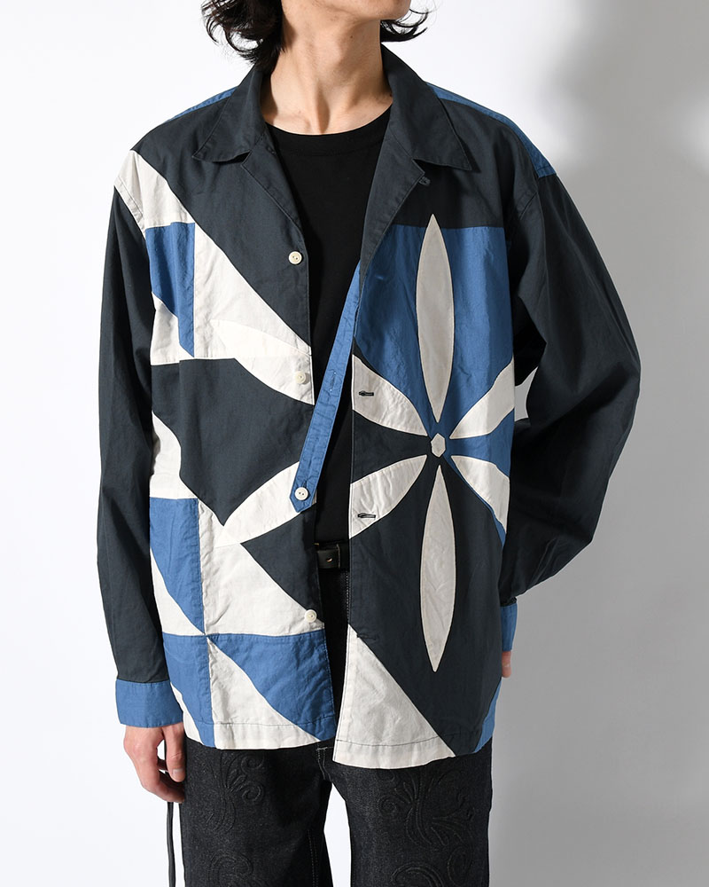 ANEI  IMI SHIRT JKT MOM -BLUE BASE- BLUE BASE 2