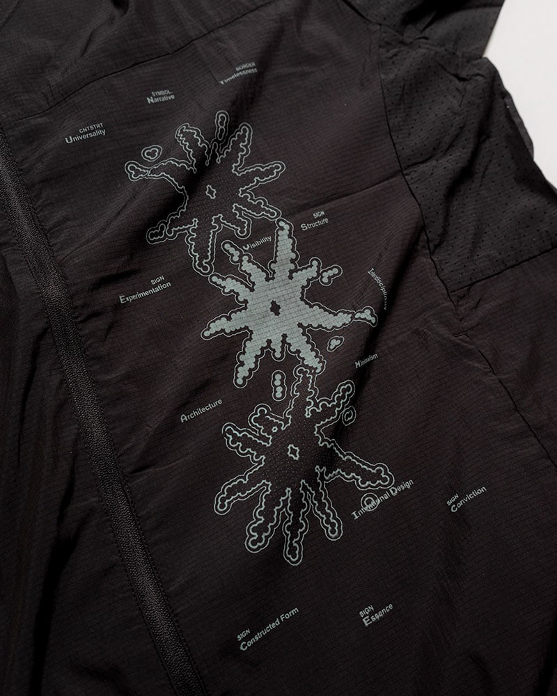 CONTE STRUT  UV CUT SHELL JACKET -BLACK- BLACK M
