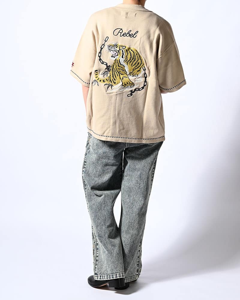 HIGH-GATE  SUKA KNIT SHIRT -OFF WHITE- OFF WHITE 1