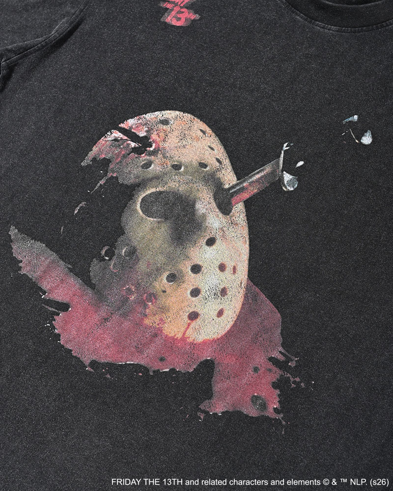 HIGH-GATE  MASK TEE -BLACK- BLACK 1