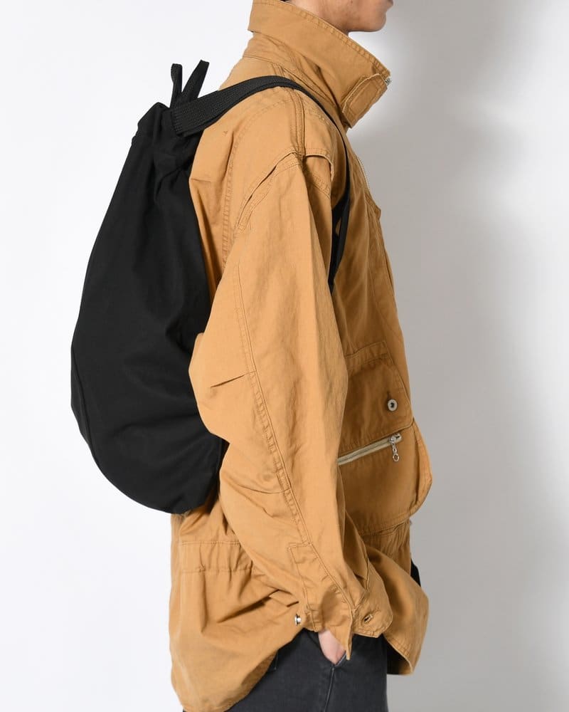 yorozu  BACKPACK-XL "NINJA-TEX" HIGH DENSITY MICROFIBER -BLACK- BLACK ONE SIZE