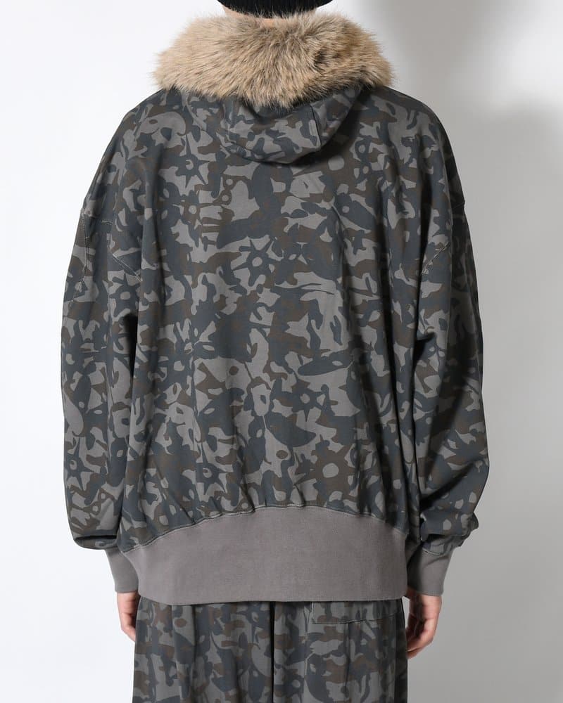 Perks And Mini  ABC FUR TRIM HOODED ZIP THRU SWEAT -ABC- ABC M