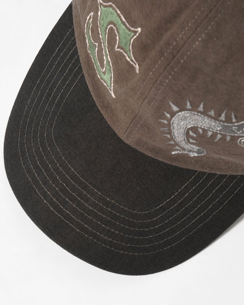 SOMEWHERE OUTSIDE HIKING COMPANY  SOHC EMBROIDERY CAP -D/BROWN- D/BROWN ONE SIZE