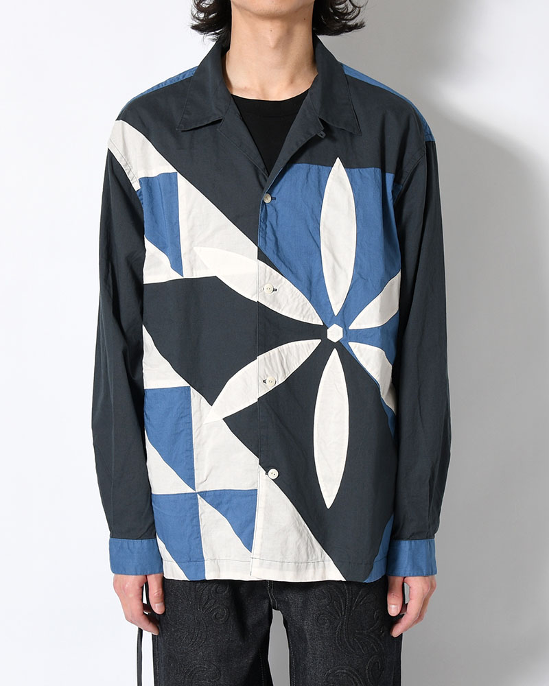 ANEI  IMI SHIRT JKT MOM -BLUE BASE- BLUE BASE 2