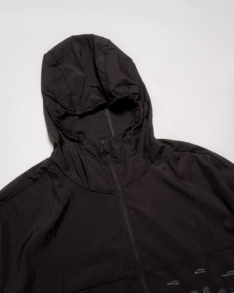 CONTE STRUT  UV CUT SHELL JACKET -BLACK- BLACK M
