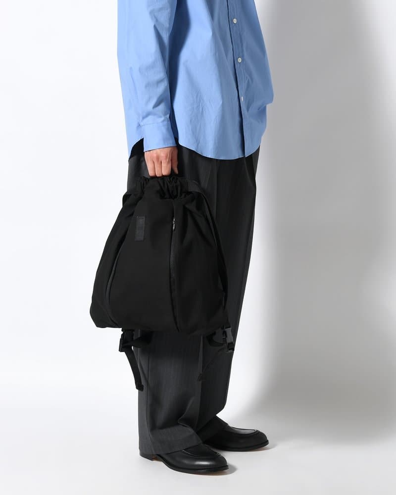 yorozu  BACKPACK "NINJA-TEX" HIGH DENSITY MICROFIBER -BLACK- BLACK ONE SIZE