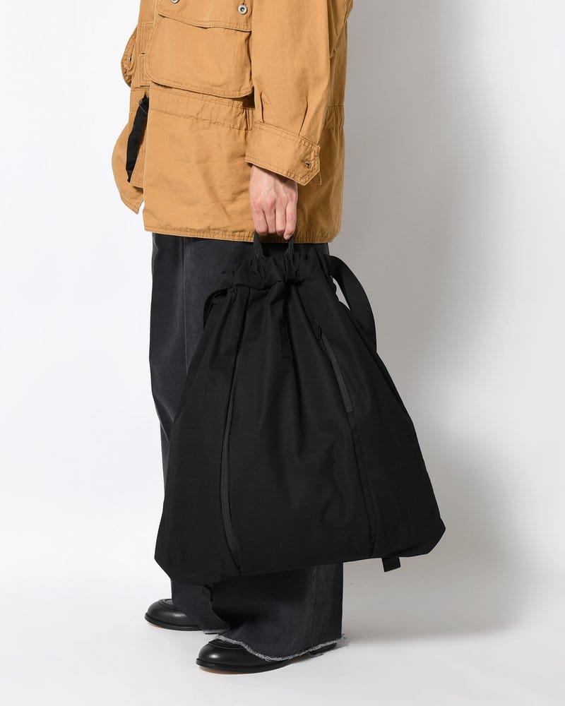 yorozu  BACKPACK-XL "NINJA-TEX" HIGH DENSITY MICROFIBER -BLACK- BLACK ONE SIZE