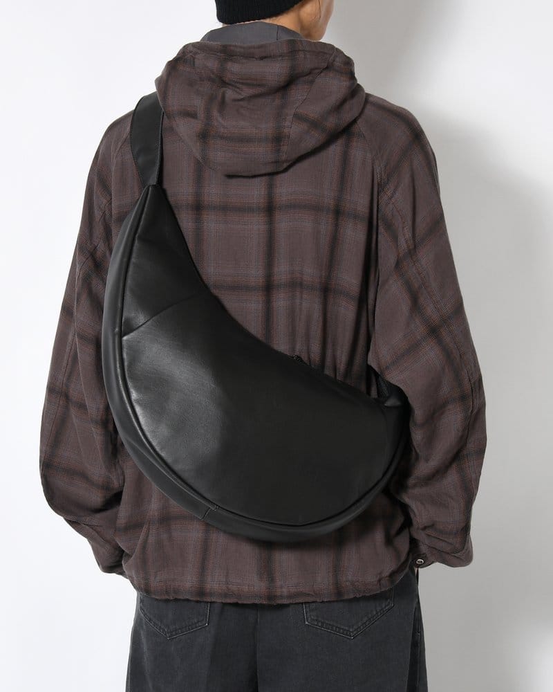 yorozu  MIKAZUKI SHOULDER LARGE "WATERPROOF" -BLACK- BLACK ONE SIZE