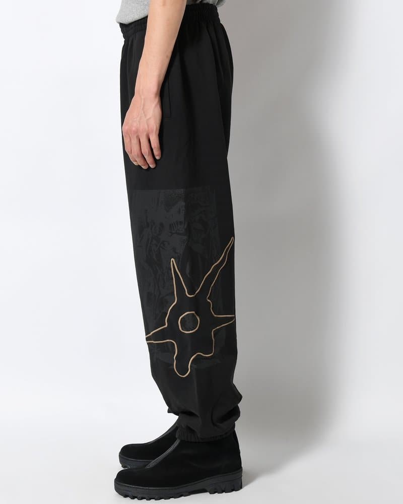 Perks And Mini  DECAL SWEATPANT -BLACK WASH- BLACK WASH M