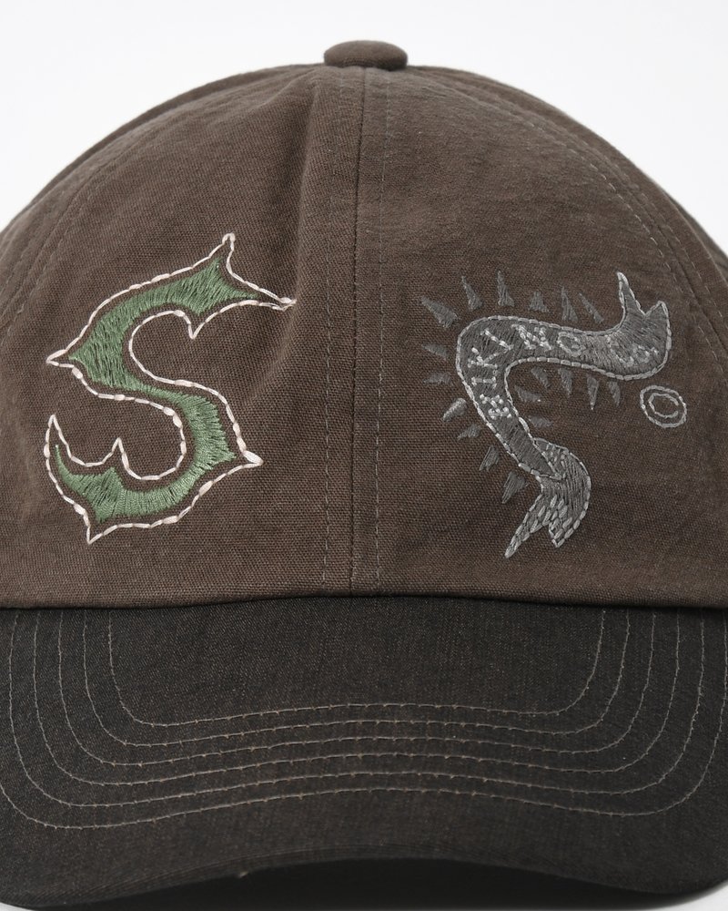 SOMEWHERE OUTSIDE HIKING COMPANY  SOHC EMBROIDERY CAP -D/BROWN- D/BROWN ONE SIZE