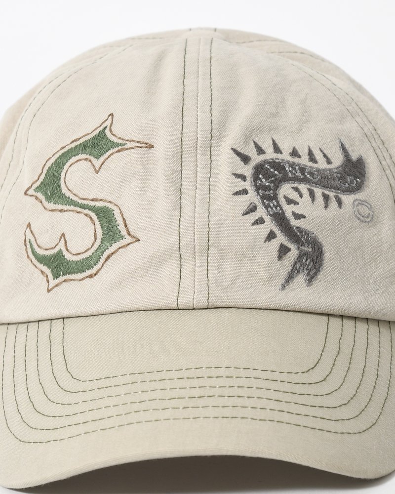 SOMEWHERE OUTSIDE HIKING COMPANY  SOHC EMBROIDERY CAP -IVORY- IVORY ONE SIZE