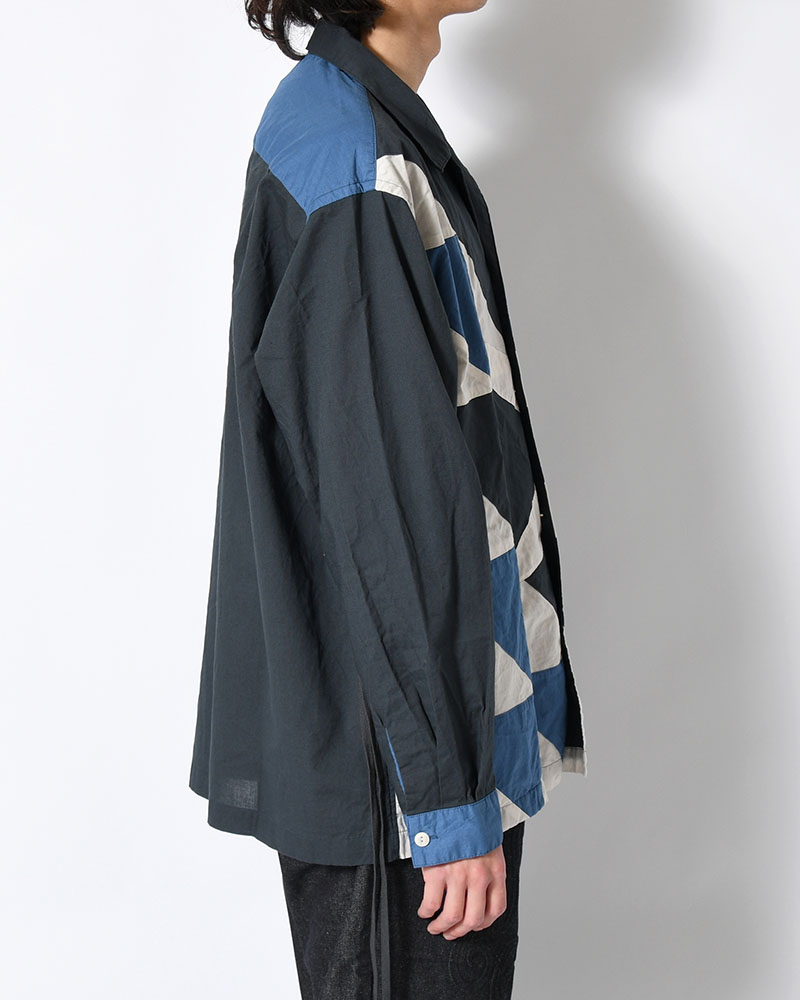 ANEI  IMI SHIRT JKT MOM -BLUE BASE- BLUE BASE 2