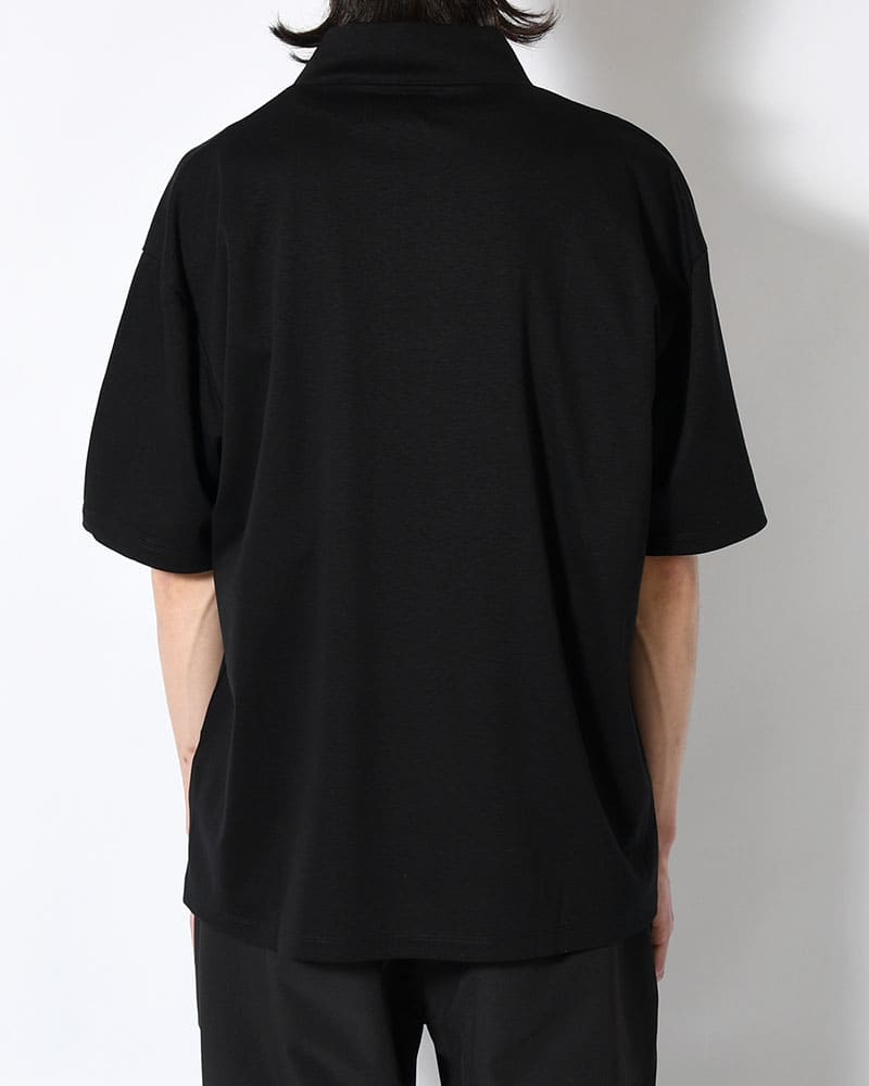 印  和 NECK S/S TEE -BLACK- BLACK M