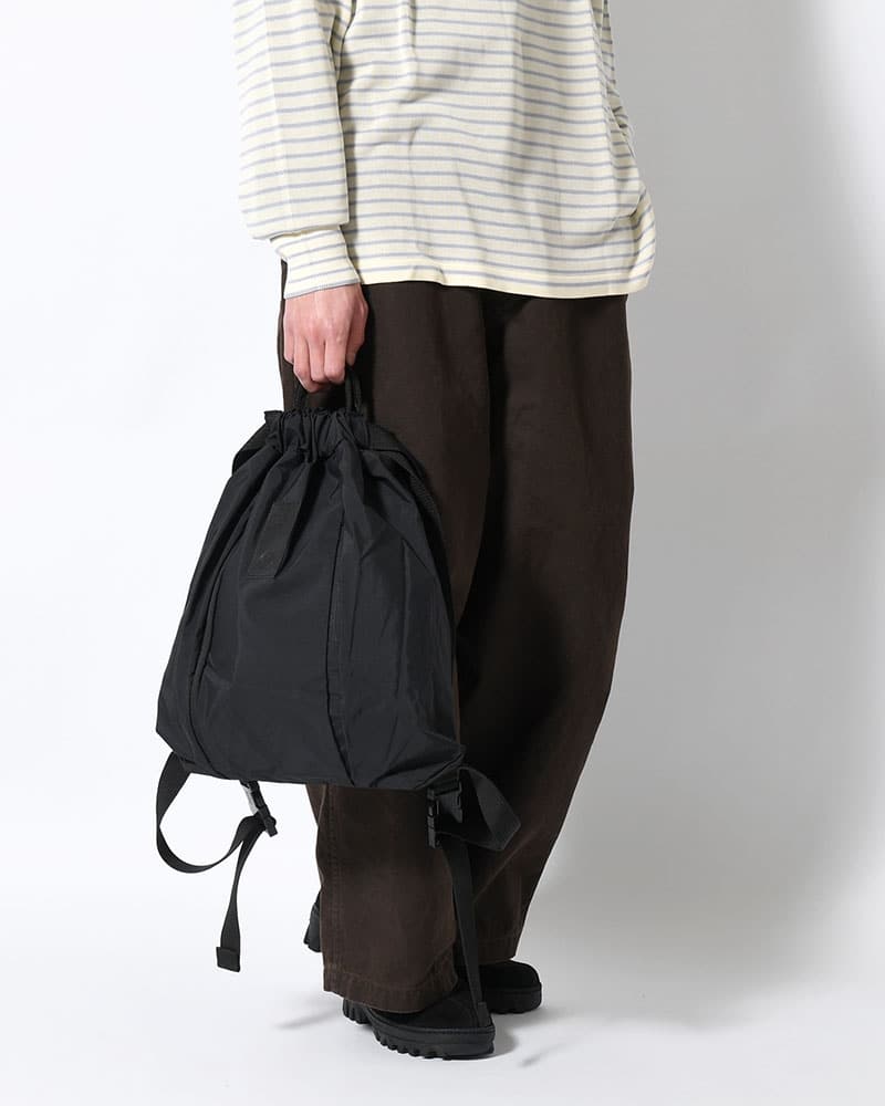 yorozu  NINJA TEX BACKPACK -BLACK- BLACK ONE SIZE