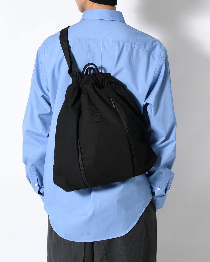 yorozu  BACKPACK "NINJA-TEX" HIGH DENSITY MICROFIBER -BLACK- BLACK ONE SIZE