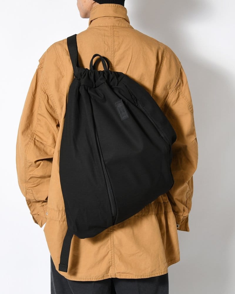 yorozu  BACKPACK-XL "NINJA-TEX" HIGH DENSITY MICROFIBER -BLACK- BLACK ONE SIZE