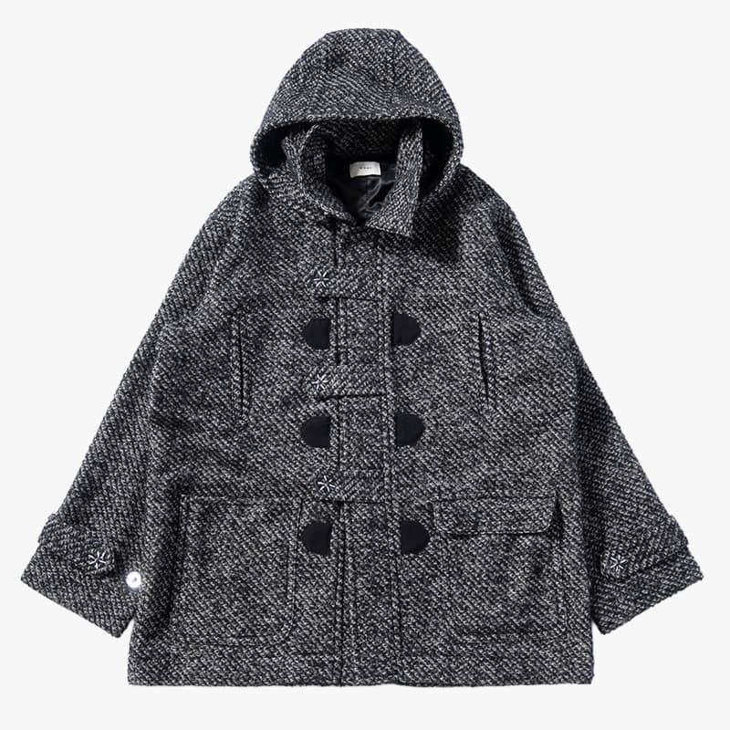 KOOI  2WAY DUFFLE COAT BLACK 1