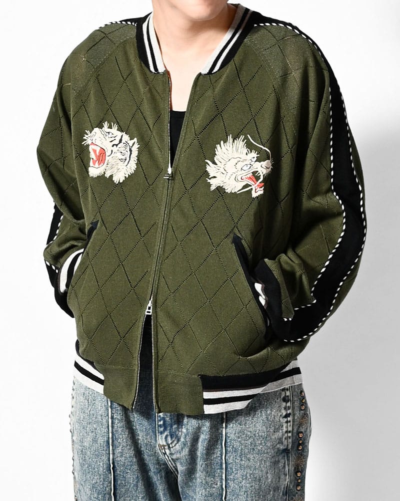 HIGH-GATE  KNIT SUKAJAN -GREEN- GREEN 1