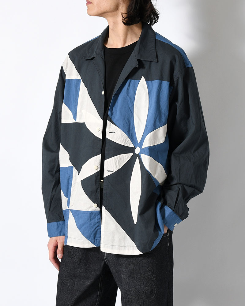 ANEI  IMI SHIRT JKT MOM -BLUE BASE- BLUE BASE 2