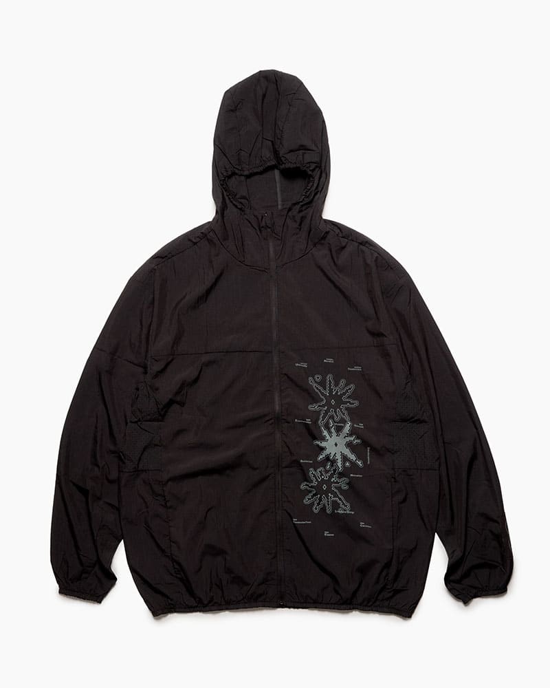 CONTE STRUT  UV CUT SHELL JACKET -BLACK- BLACK M