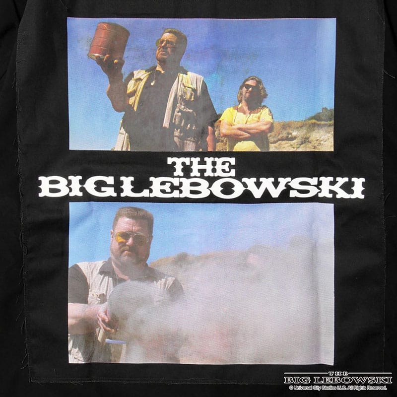 Pretense×THE BIG LEBOWSKI  R.I.P. Coach Jacket -BLACK- BLACK M