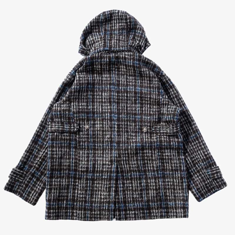 KOOI  2WAY DUFFLE COAT CHECK 1