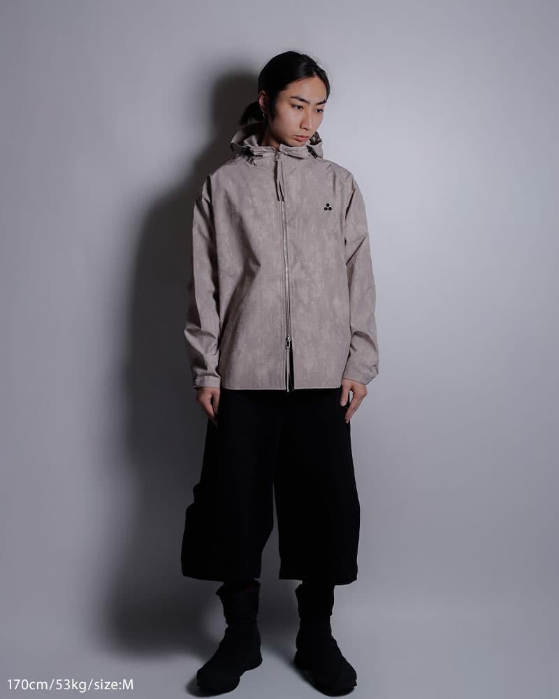 CONTE STRUT  ZIP-UP HOODED SHIRTS (SHELL) BEIGE M