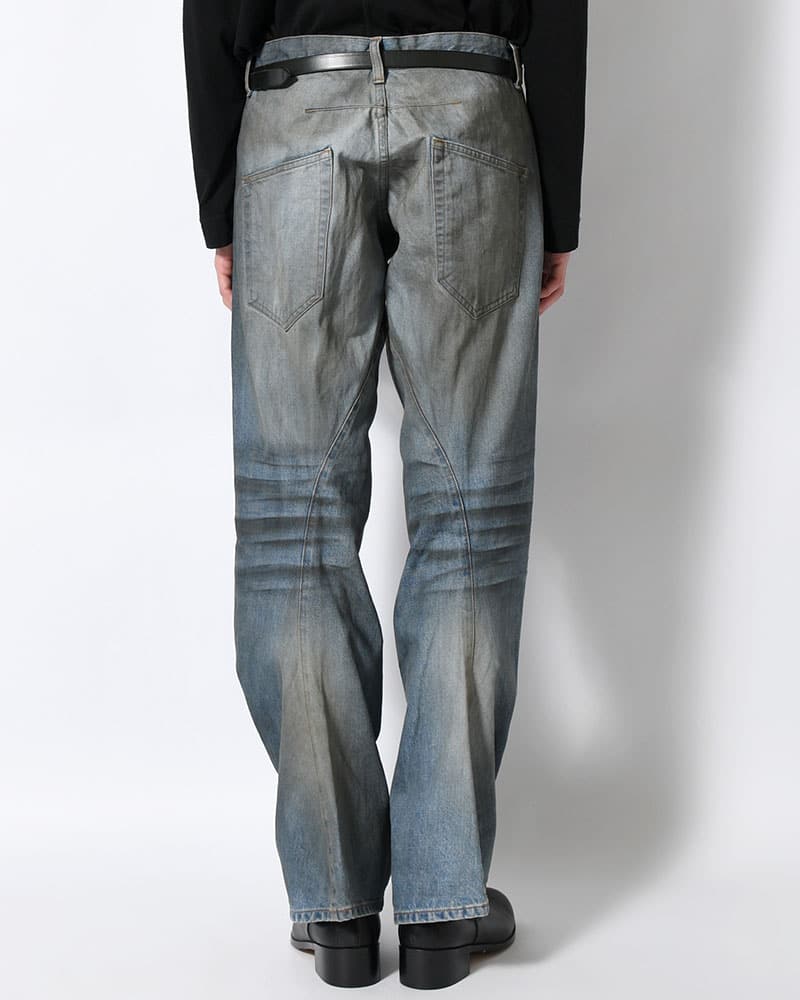 NVRFRGT  3D TWISTED JEANS 3.0 -DIRTY FADED INDIGO- DIRTY FADED INDIGO 1