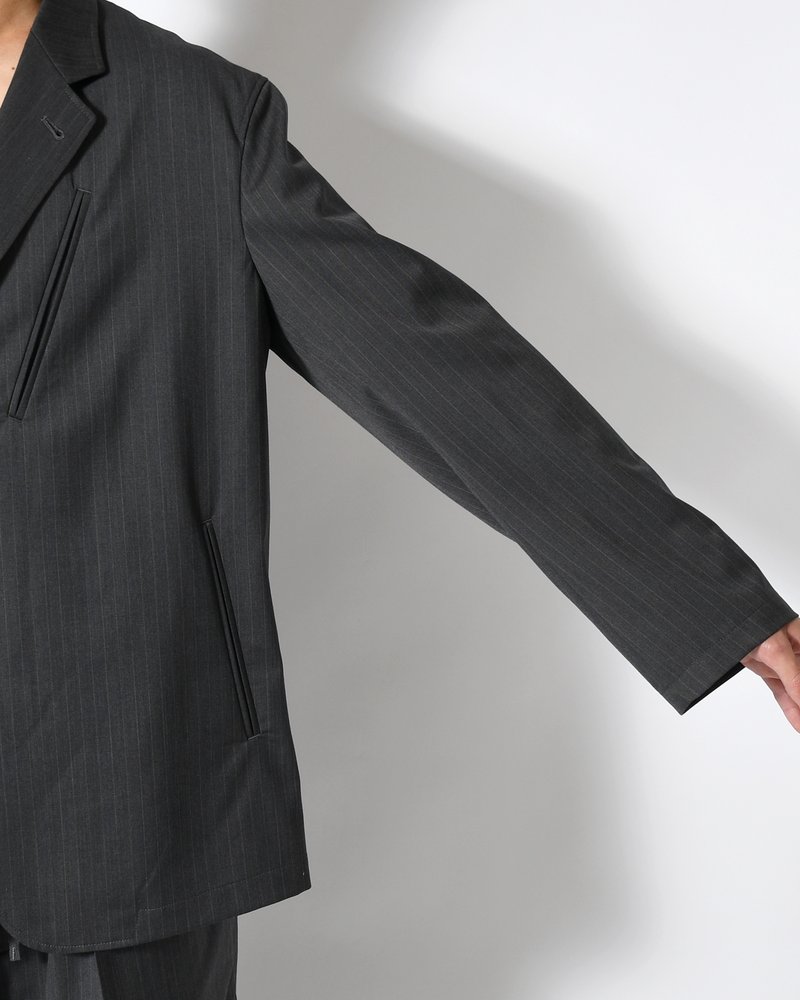 ANEI  N.L.T JKT -GREY STRIPE- GREY STRIPE 2